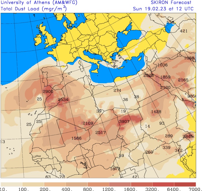 La pols del Sàhara enterbolirà el cel de Barcelona i Catalunya els pròxims dies | Barcelona, contaminació atmosfèrica