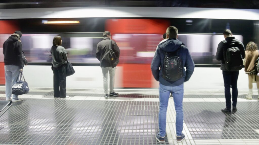 FGC trens Mobile World Congress 2023 Barcelona