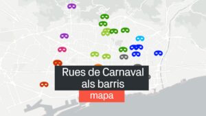 Rues de Carnaval 2026 a Barcelona: Mapa del Carnestoltes als barris amb les desfilades previstes