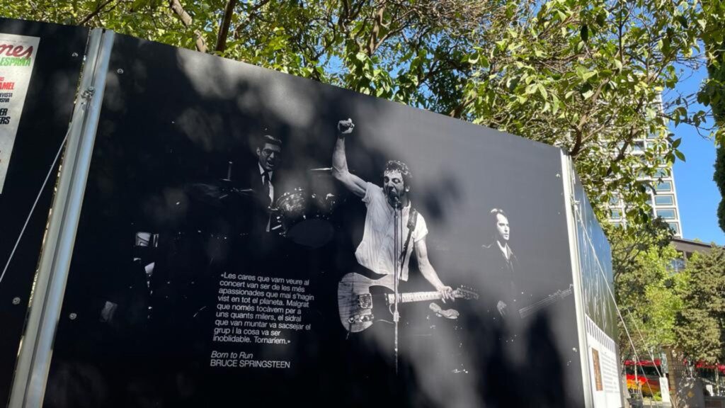 L'exposició "Bruce Springsteen. Barcelona 1981" obre al Palau Robert | exposicions, fotografia, Palau Robert