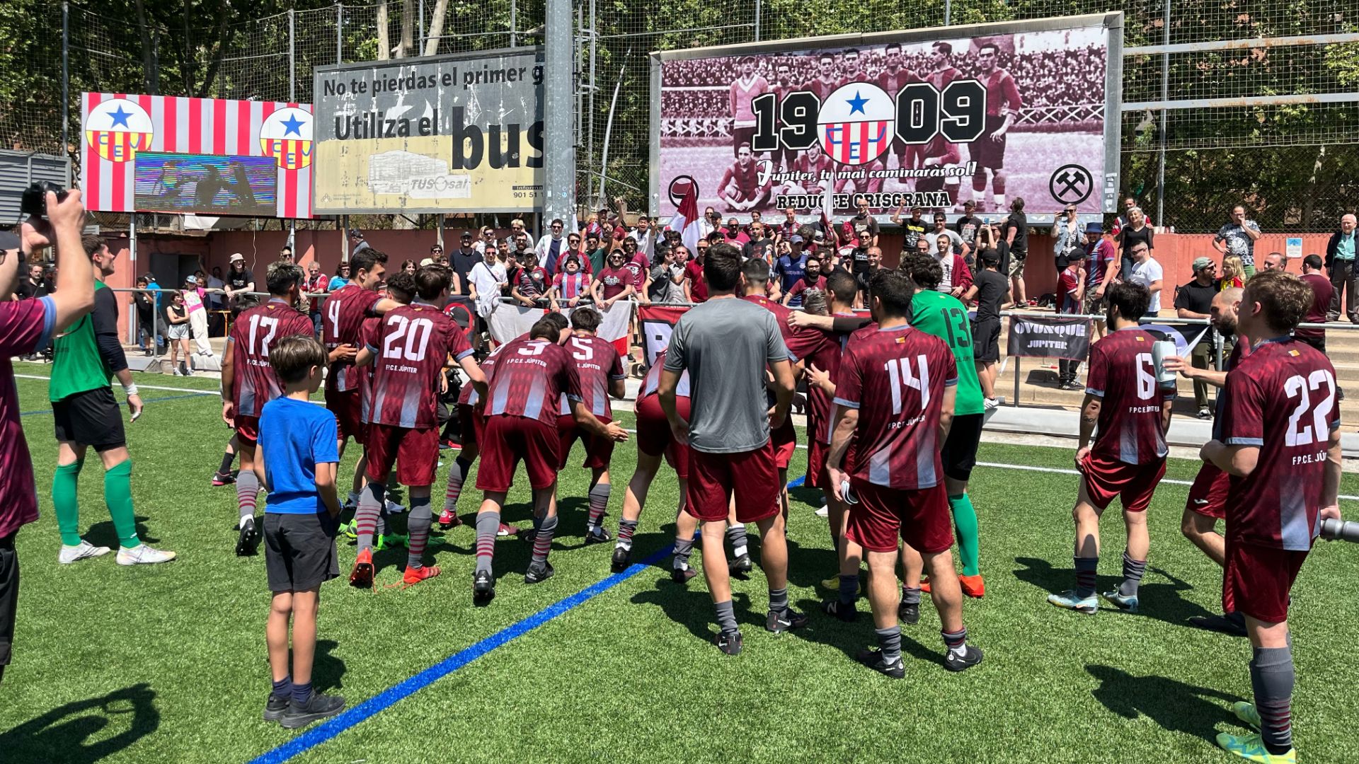 Victòria del Júpiter contra el Cardedeu, l'ascens a Primera Catalana més a prop