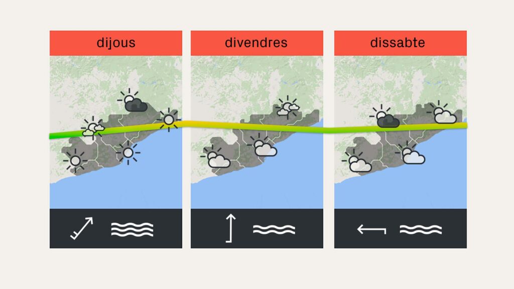 Previsió del temps per a dimecres, 19 d'abril: torna l'ambient assolellat | previsió del temps