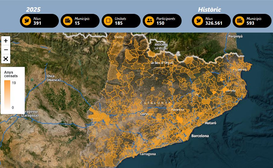 Projecte orenetes, una iniciativa ciutadana que censa i protegeix nius d'oreneta cuablanca |