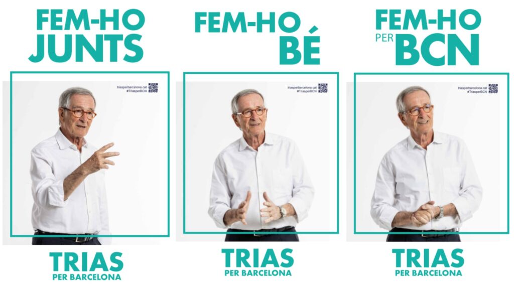 Cartells Trias eleccions municipals