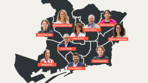 Els regidors dels 10 districtes de Barcelona del govern de Jaume Collboni