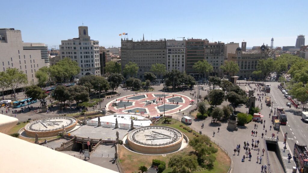Pich i Pon vista Plaça Catalunya