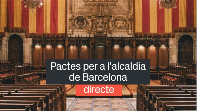 alcaldia barcelona pactes investidura 2023