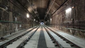 Una esllavissada interromp parcialment el servei de la línia Llobregat-Anoia dels Ferrocarrils