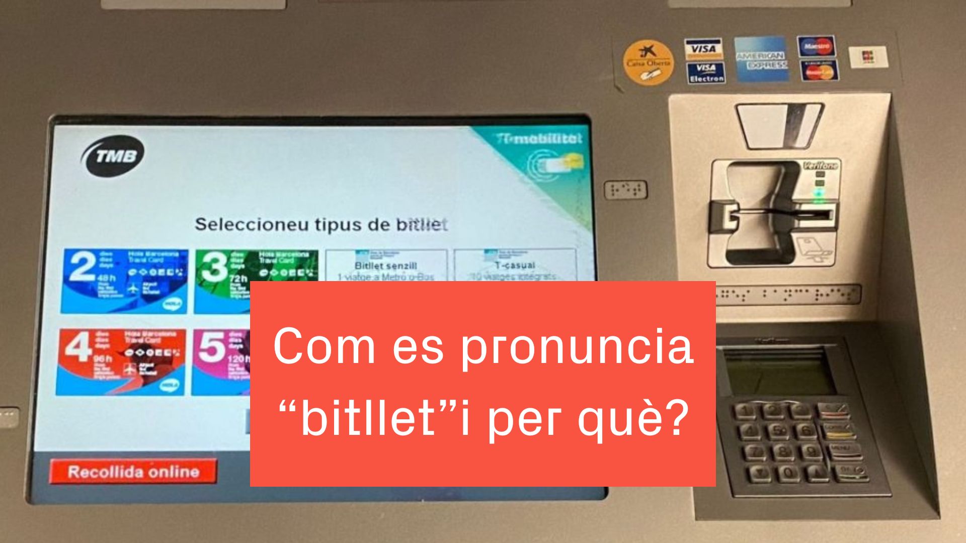 Com es pronuncia "bitllet" en català i per què? | català, llengua, Mots endiumenjats