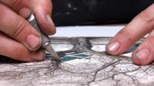 Maria Pujol porta el gravat a les tres dimensions