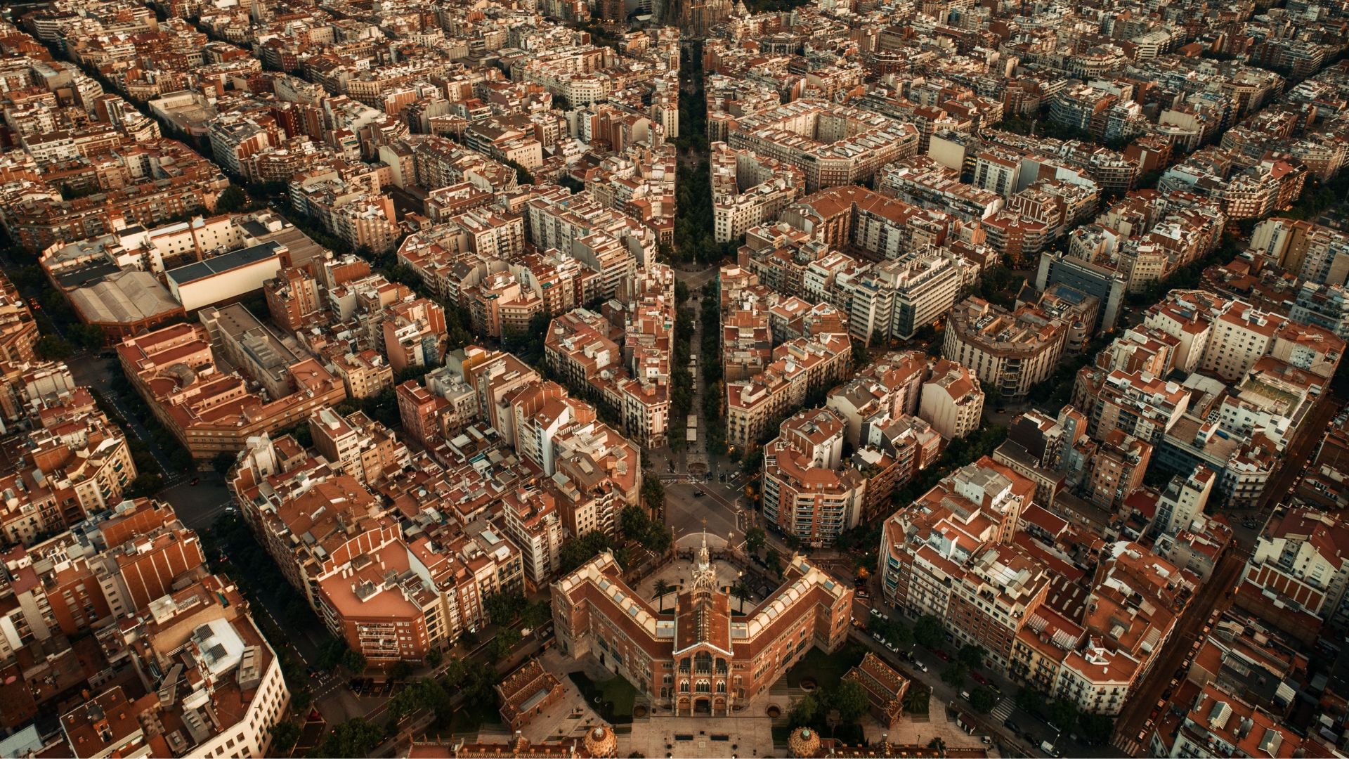 Barcelona imatge àeria