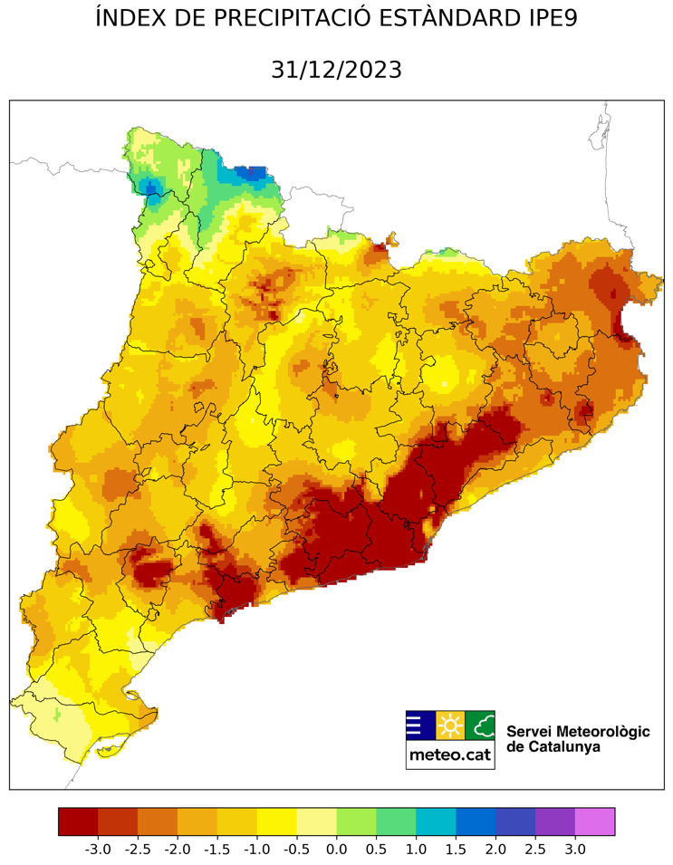 La pluja no omple els pantans, però suposa un respir per a boscos i conreus |