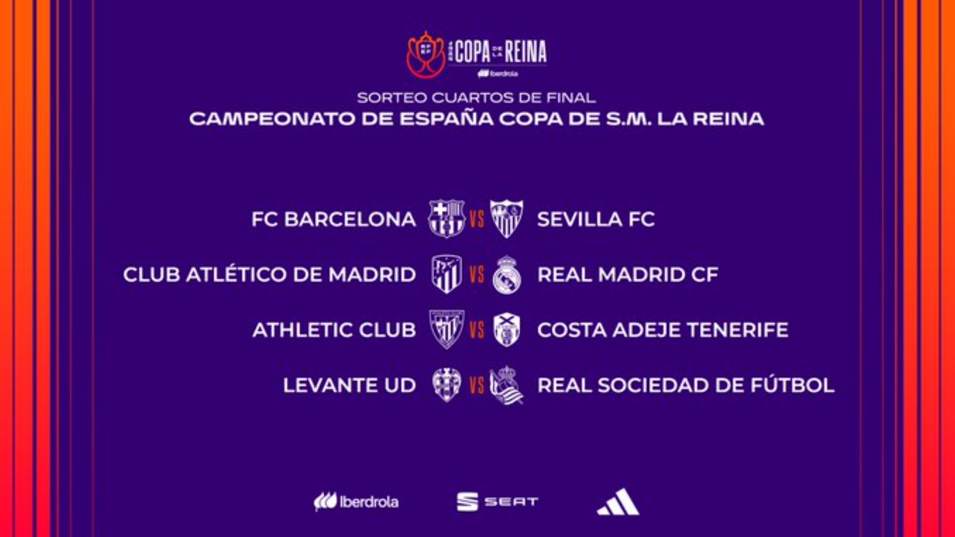Barça-Sevilla, als quarts de final de la Copa de la Reina