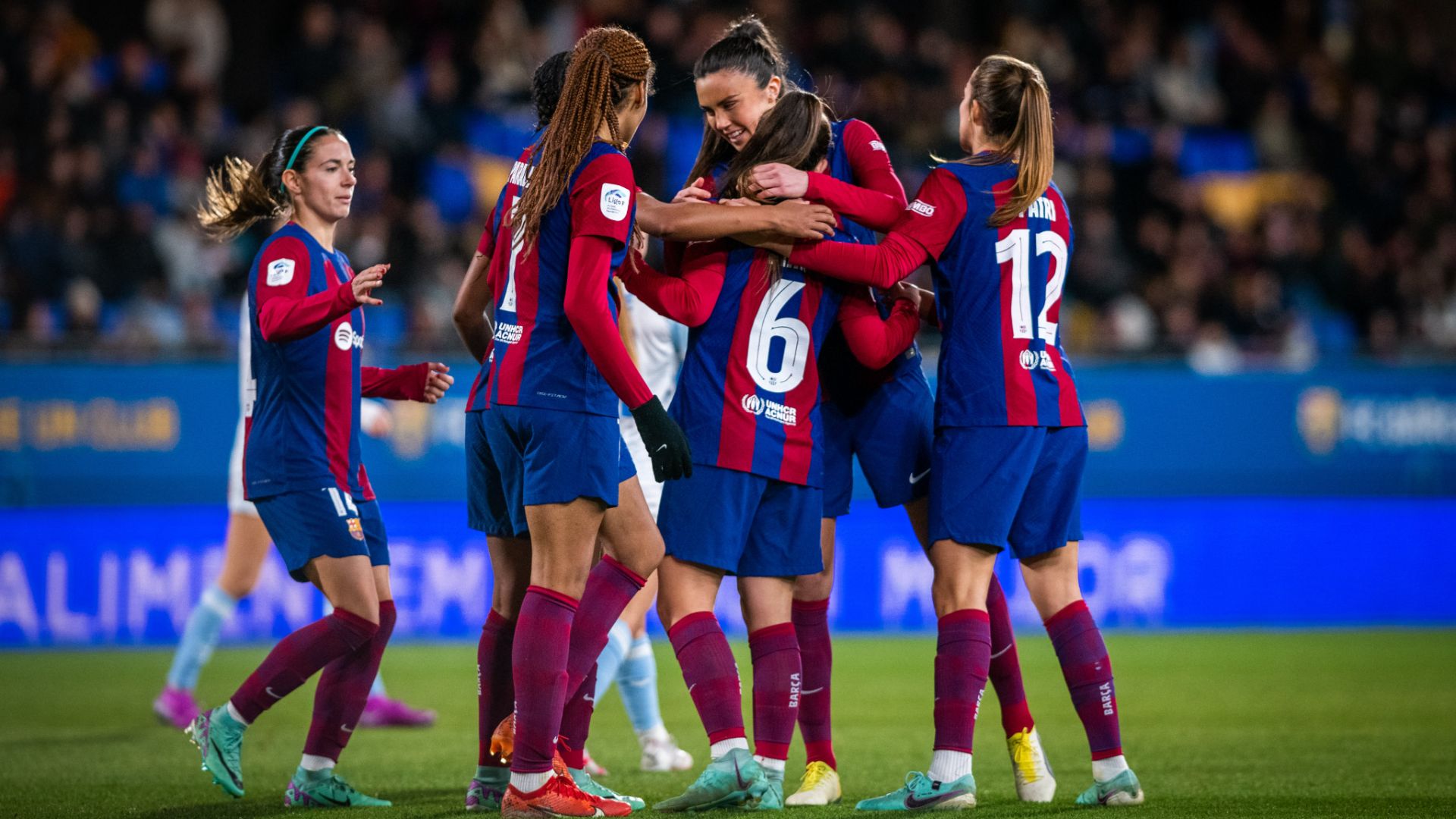 Victòria del Barça contra el Llevant les Planes
