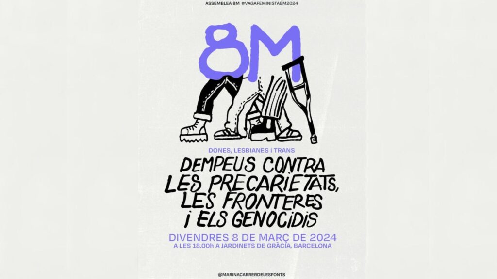 Convocada una vaga feminista i una manifestació el 8-M, amb motiu del dia de les dones | Dia Internacional de les Dones, dones, feminisme