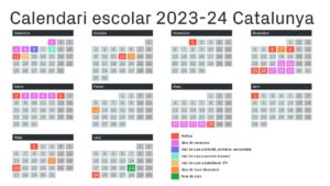 Calendari escolar 2023-2024 a Catalunya: Últimes vacances i festius del curs | FOTO I PDF