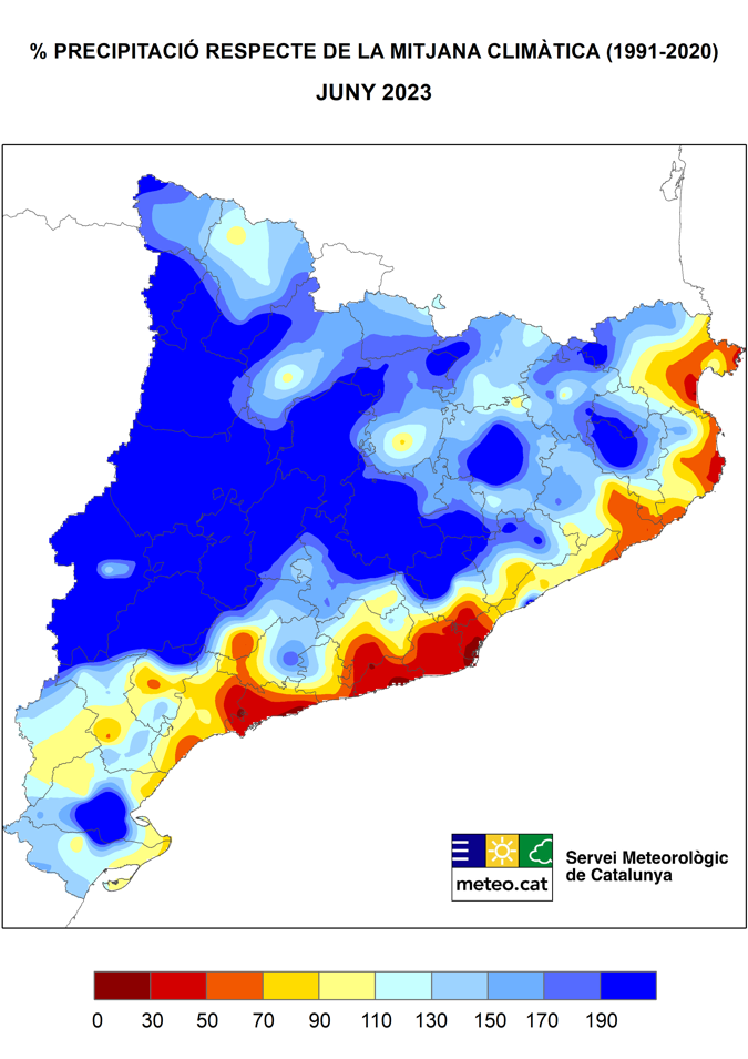 Els pantans del sistema Ter-Llobregat ja baixen del 15 % | pluja, sequera