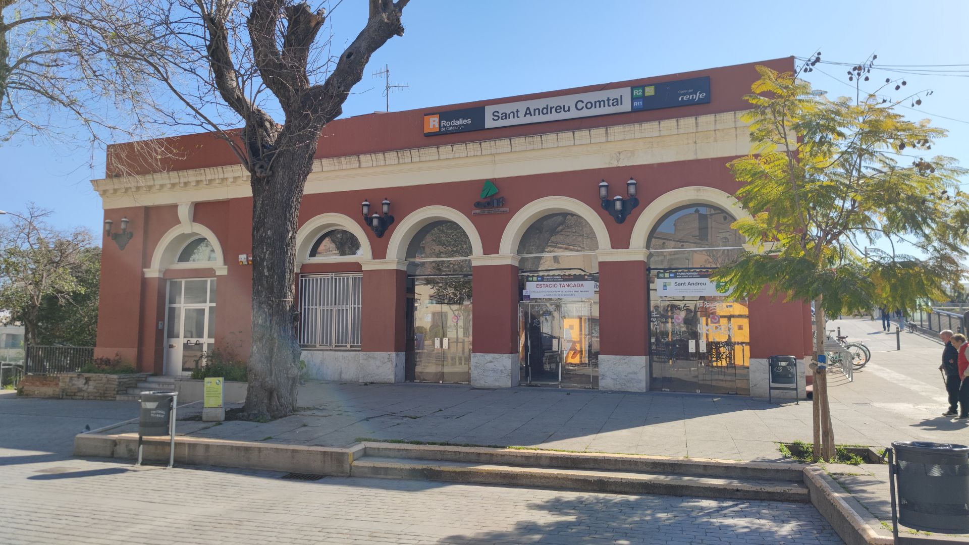 Els gegants de Sant Andreu es traslladaran a l'estació de Sant Andreu
