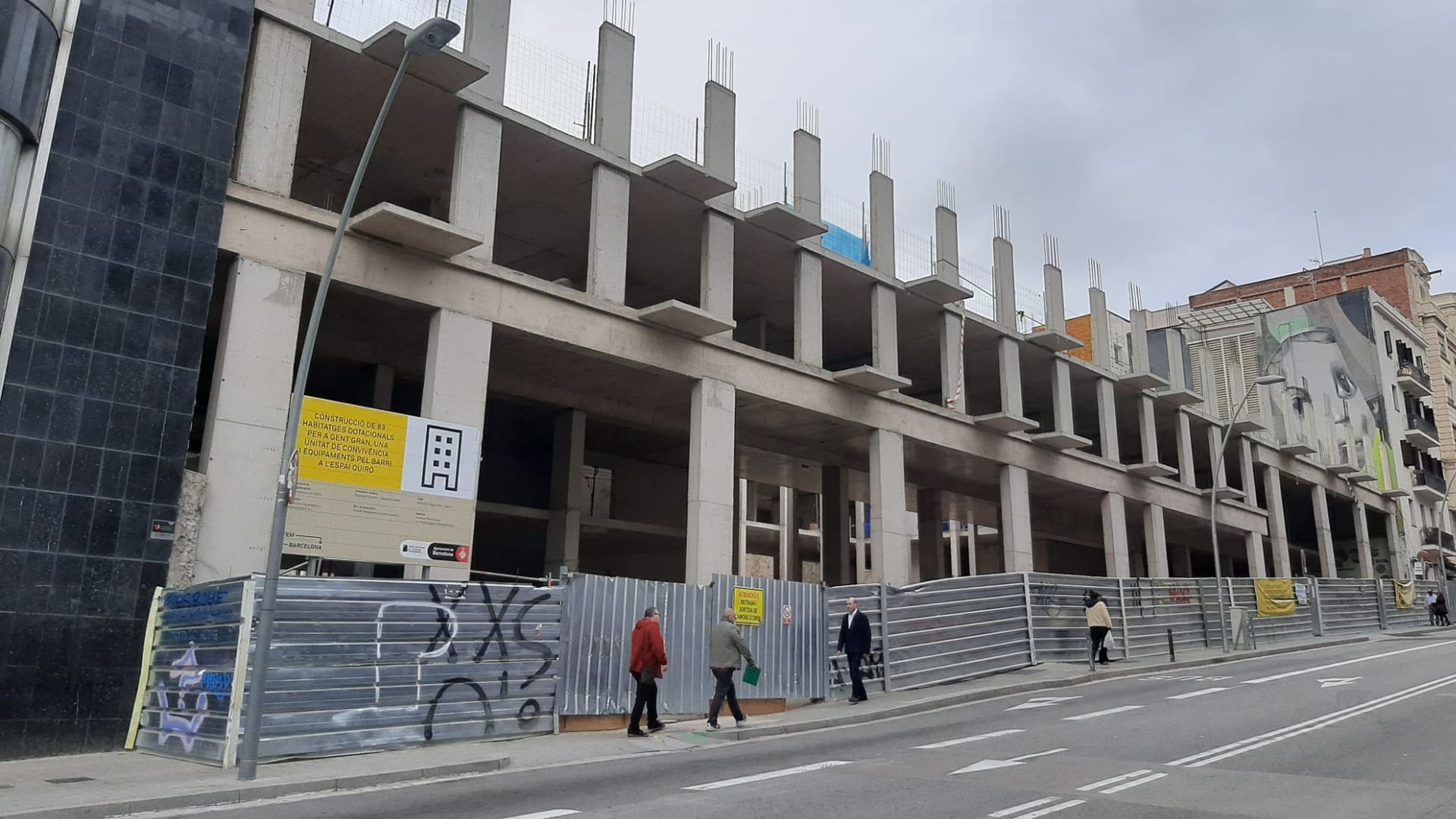 L'Ajuntament torna a licitar les obres dels pisos per a gent gran a l’antiga Quirón | Ajuntament de Barcelona, gent gran, habitatge públic, obres