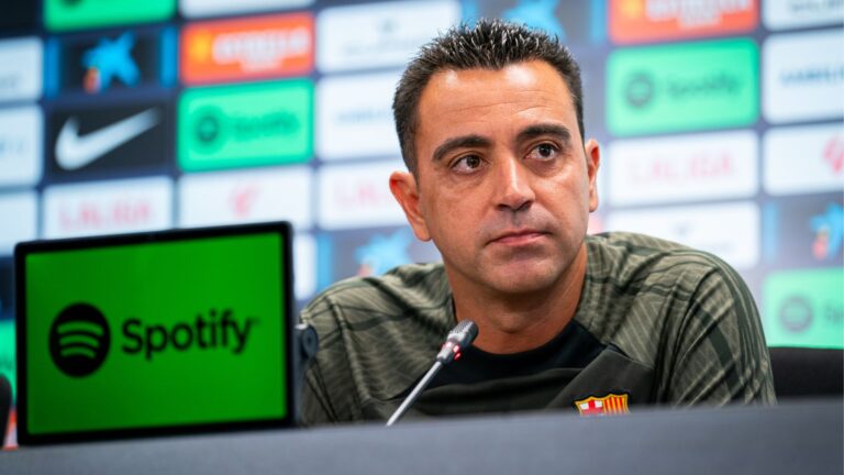 Xavi previa al Madrid cartela neta