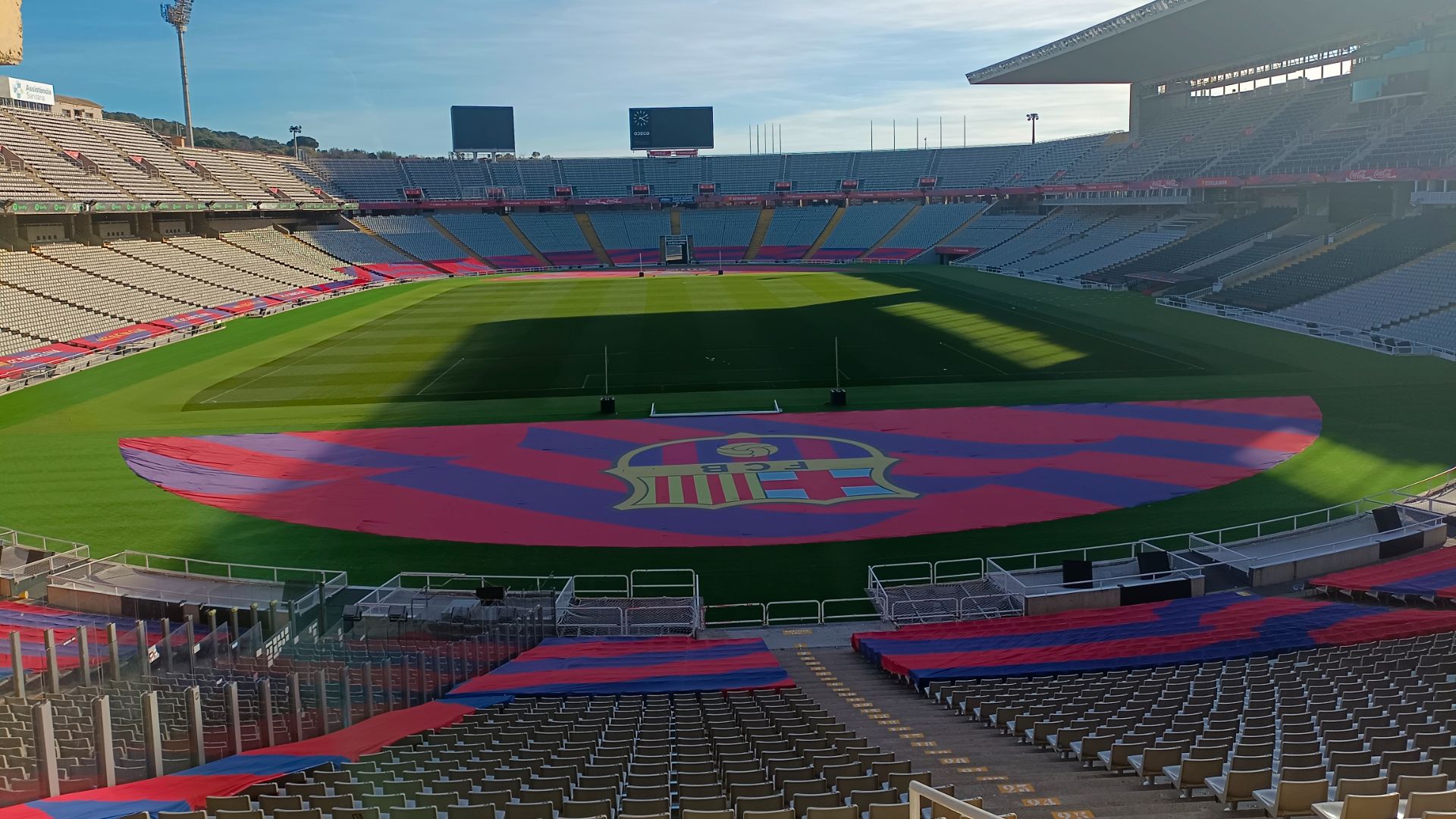 Estadi olímpic lluís companys de Montjuïc barca 2024