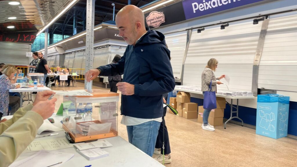 votació Daniel Sirera PP a les eleccions catalanes