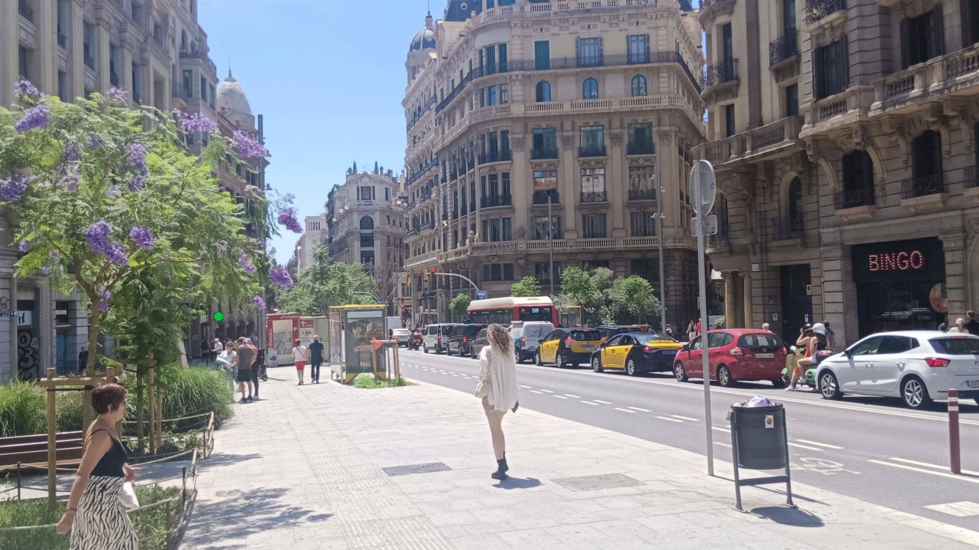 Un jutjat tomba part de les obres de la via Laietana