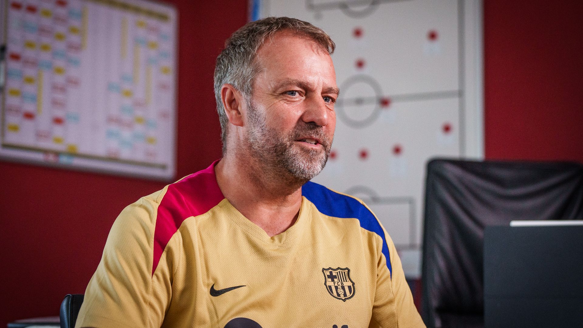Flick, sincer a la primera entrevista com a tècnic del Barça