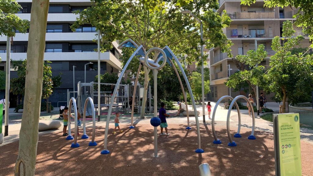 Barcelona estrenarà quatre espais amb jocs d'aigua per a infants | aigua, canvi climàtic, infants, jocs, onada de calor