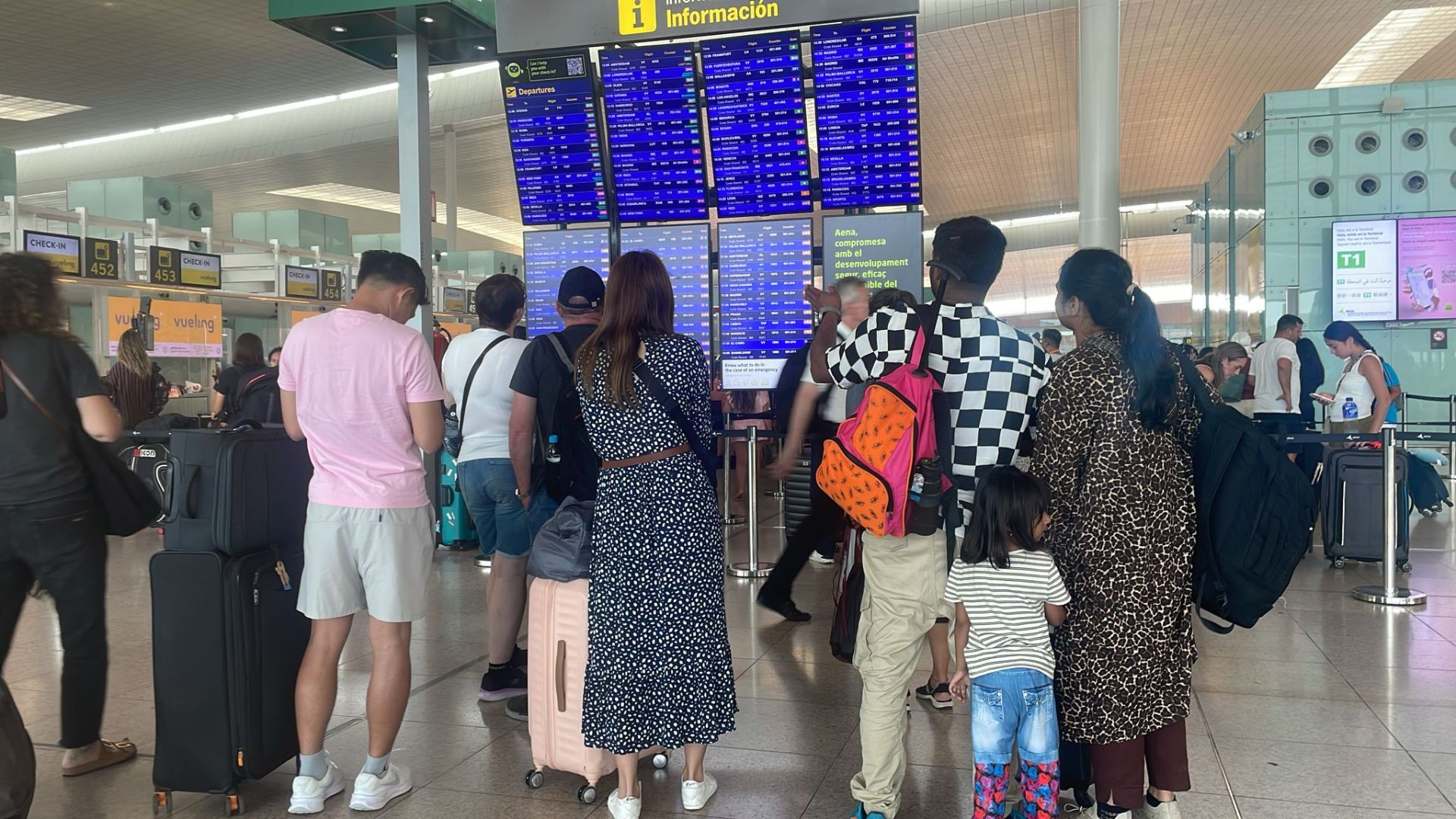 Operacio sortida aeroport Barcelona