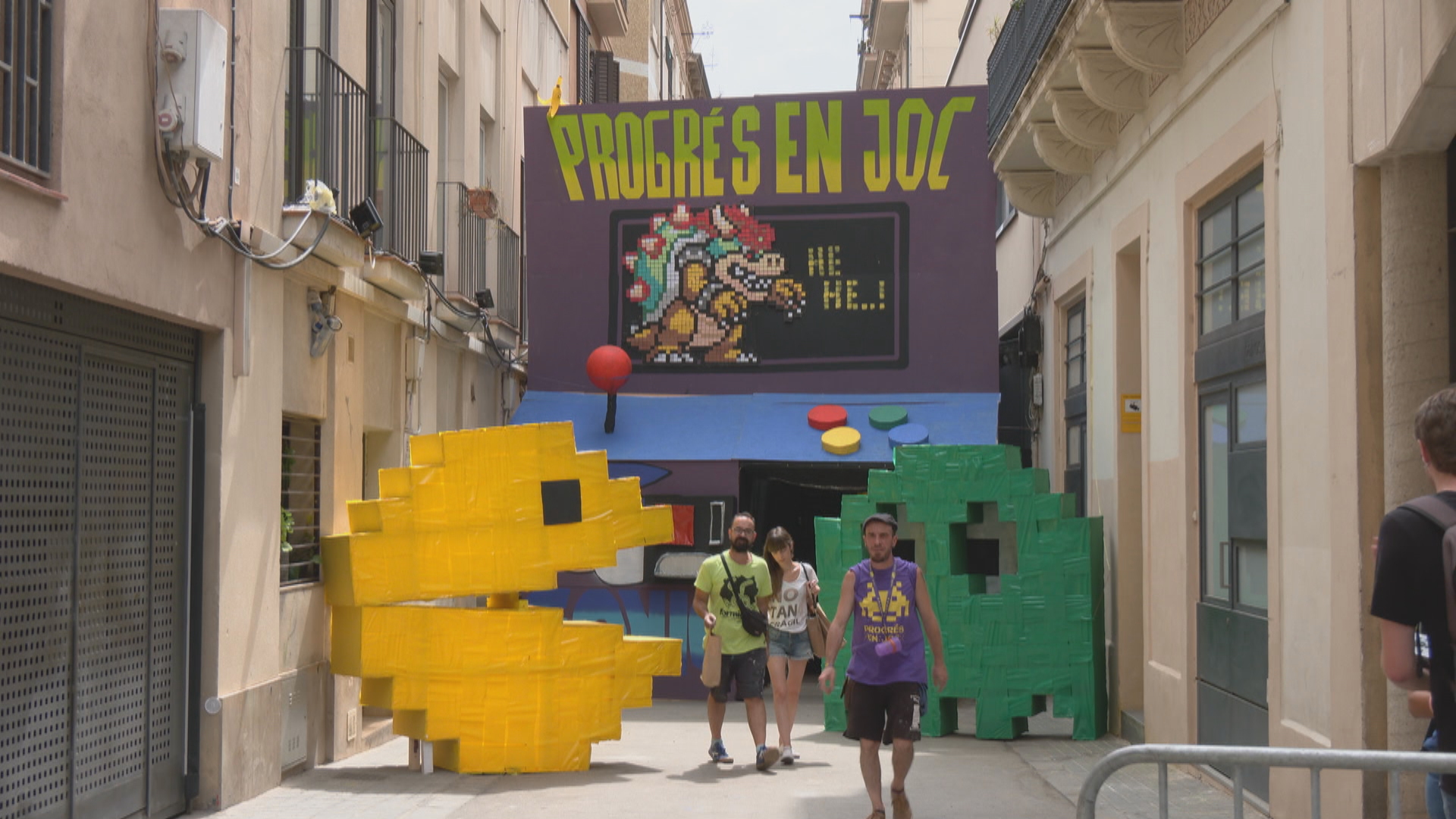 La Comissió de Festes del Carrer Progrés s'oposa a l'enderroc de part del seu local | cultura popular, Festa Major de Gràcia, festes, festes majors