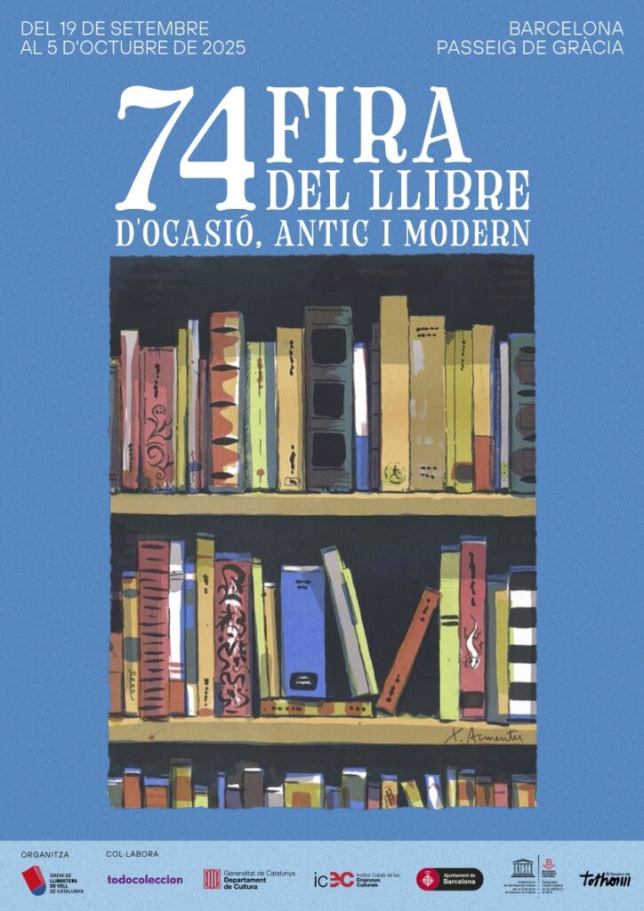 Fira del Llibre d'Ocasió Antic i Modern a Barcelona 2025: Dates, ubicació de parades i què trobar-hi | firaires, lectura, llibres, passeig de Gràcia