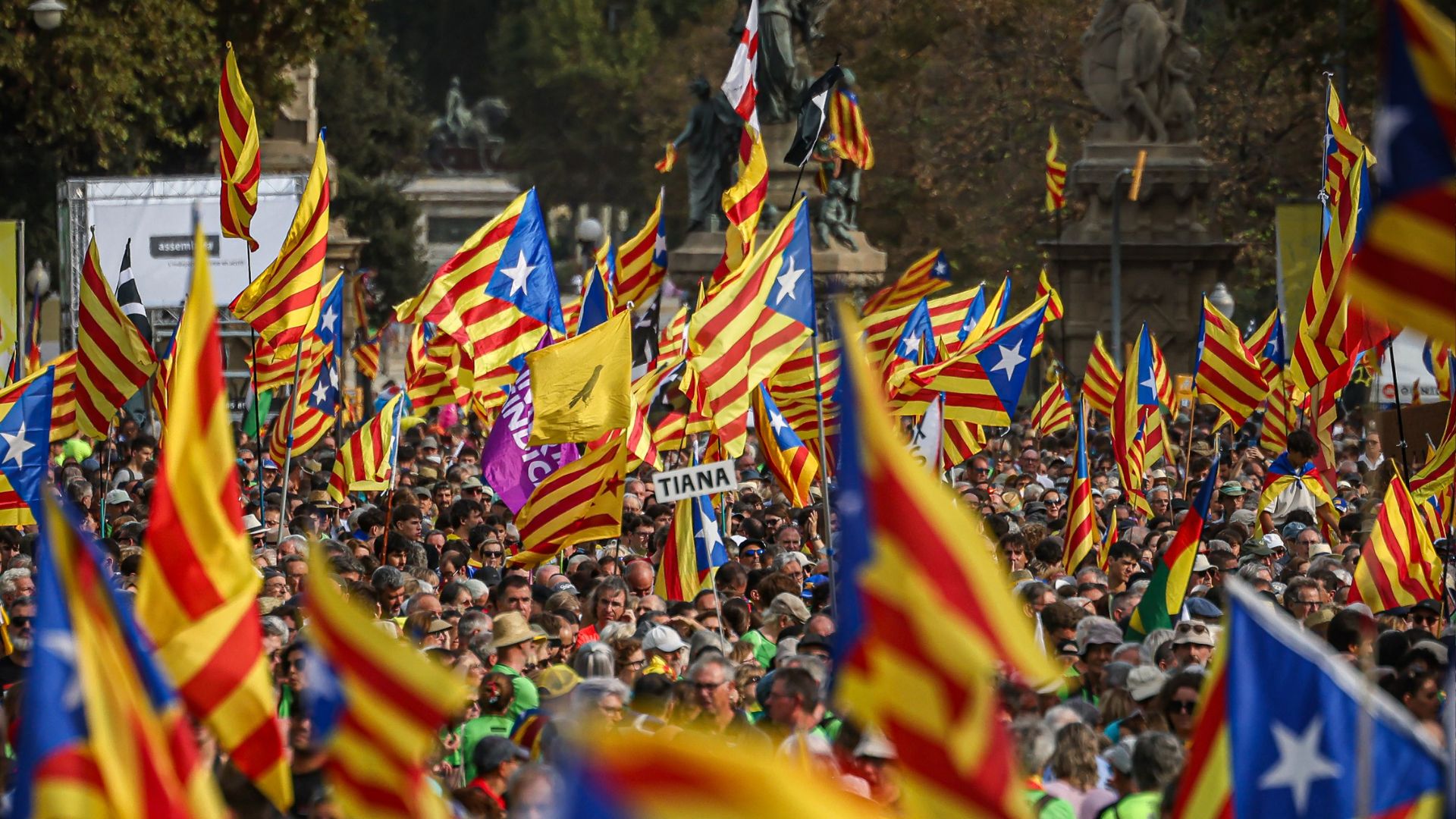 manifestacio diada 2026 a Barcelona