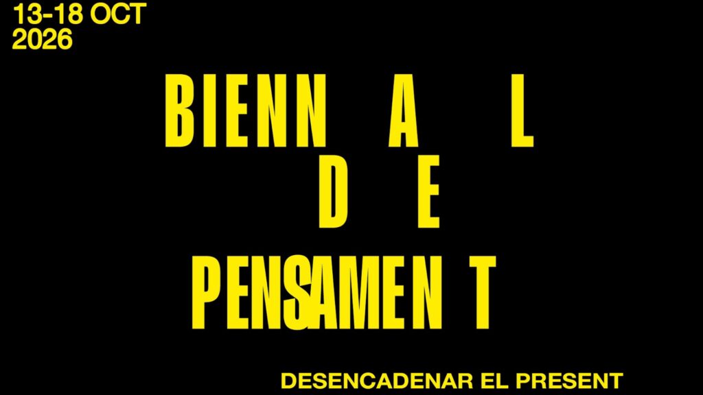 Cartell biennal pensament