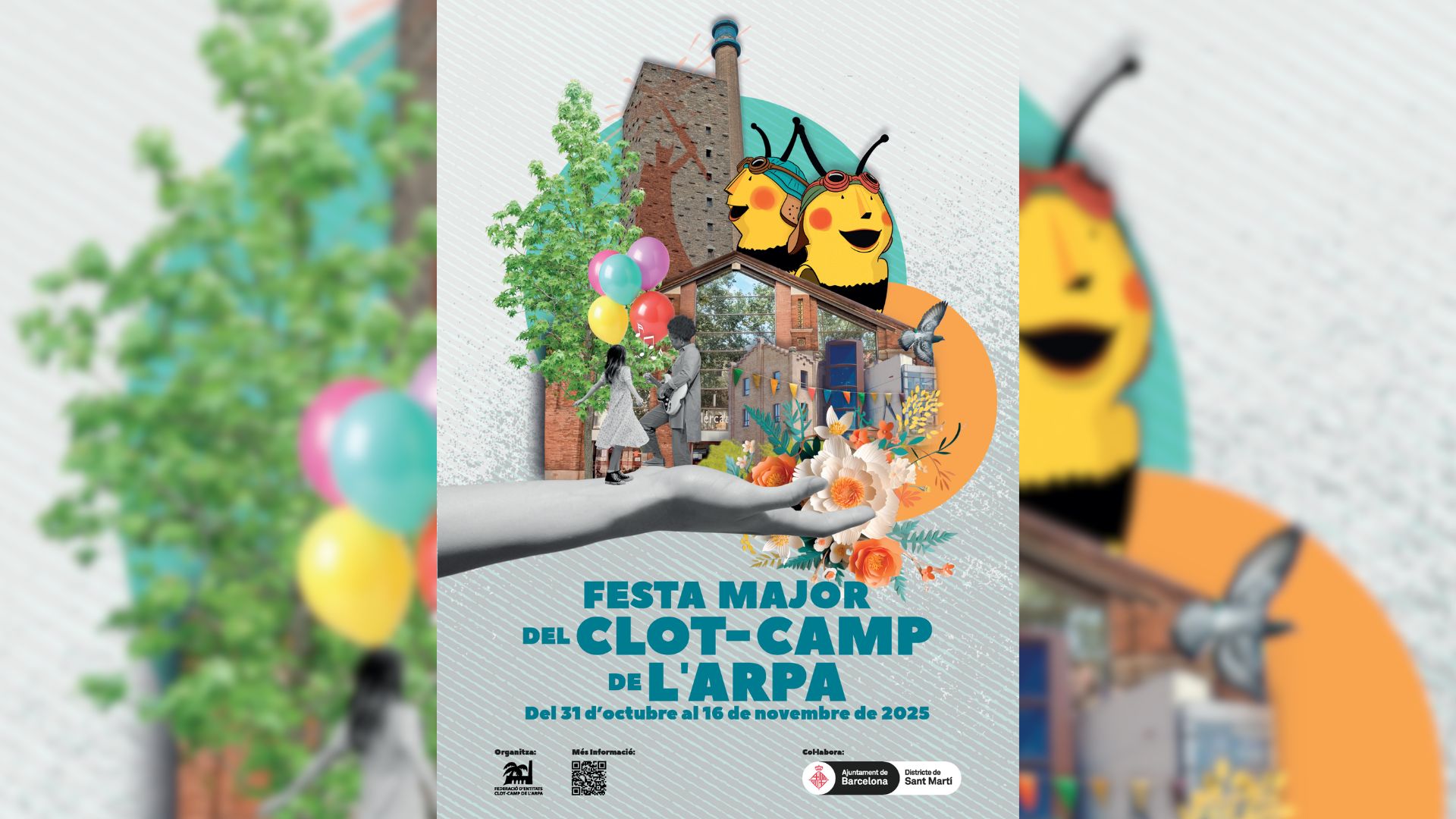 Festa Major del Clot - Camp de l’Arpa 2025: Programa de les festes, dates, correfoc i activitats | agenda del cap de setmana, cultura popular, festes majors