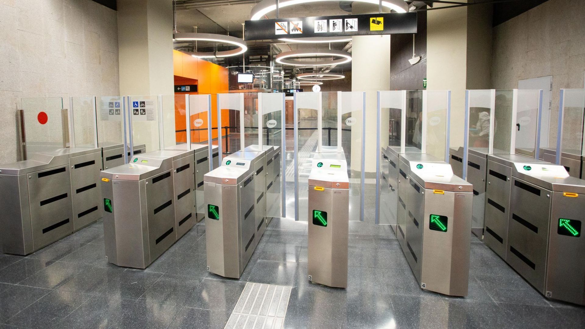 màquines validadores metro