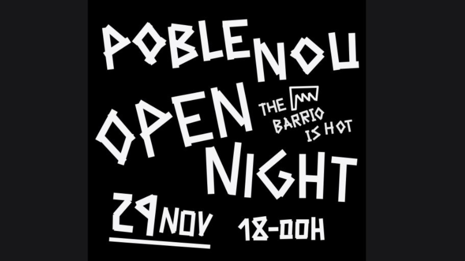 OPEN NIGHT 24 PROGRAMA