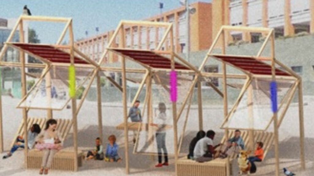 Barcelona provarà dues cobertes que generaran energia fotovoltaica i ombra quan calgui | energia, energies renovables