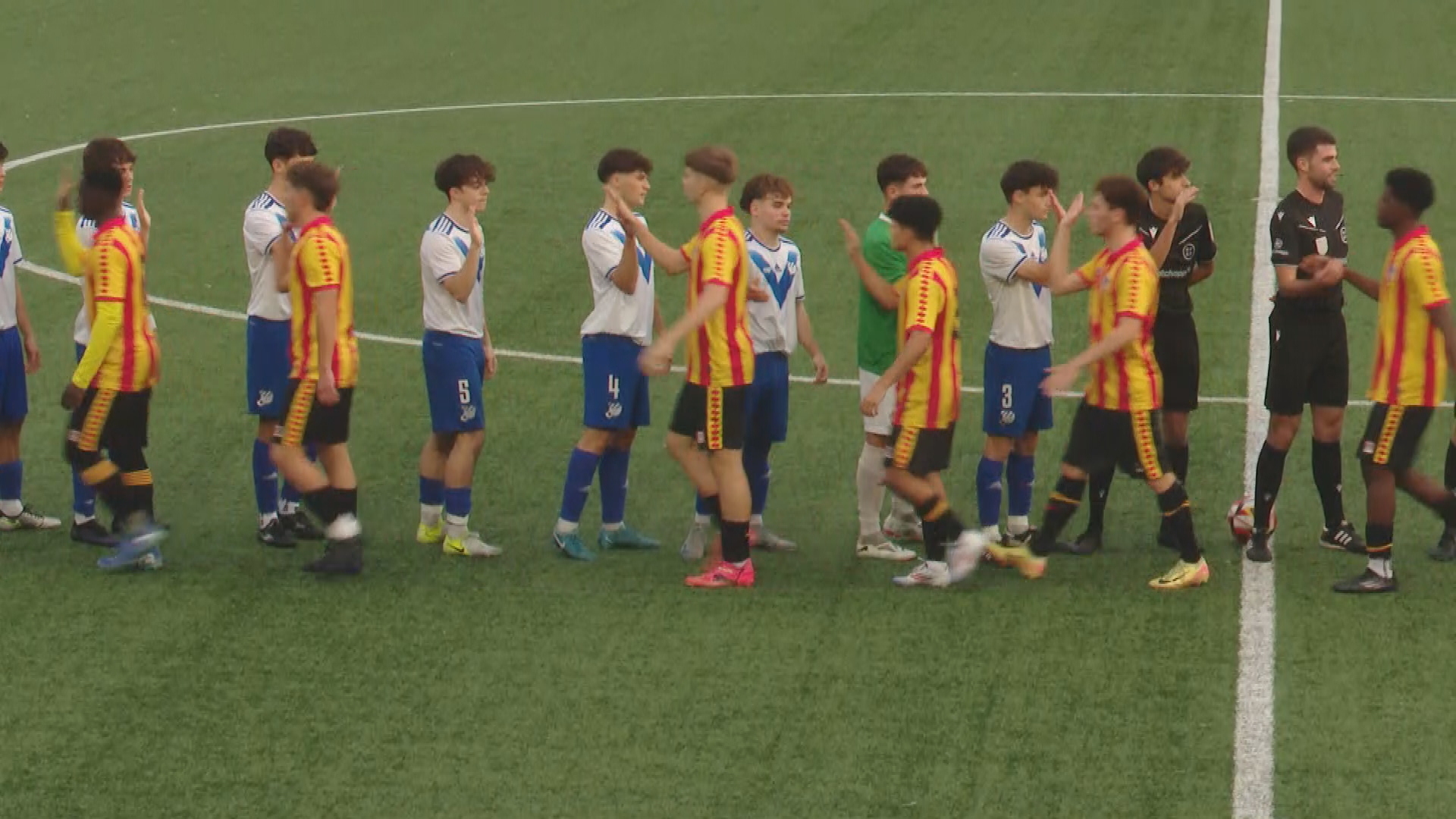 Derbi entre el CE Europa i la UE Sant Andreu de la Lliga nacional Juvenil