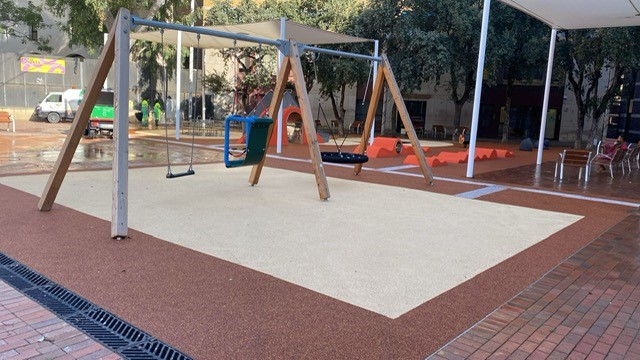 nou espai infantil plaça caramelles raval ciutat vella