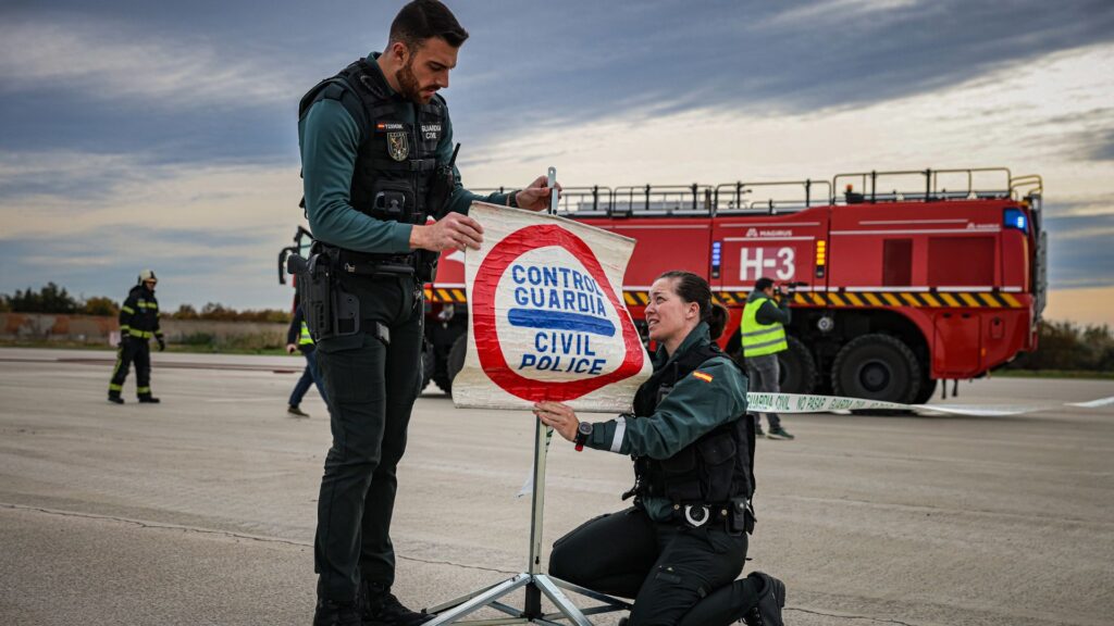 Guardia Civil Simulacre Aeroport Prat