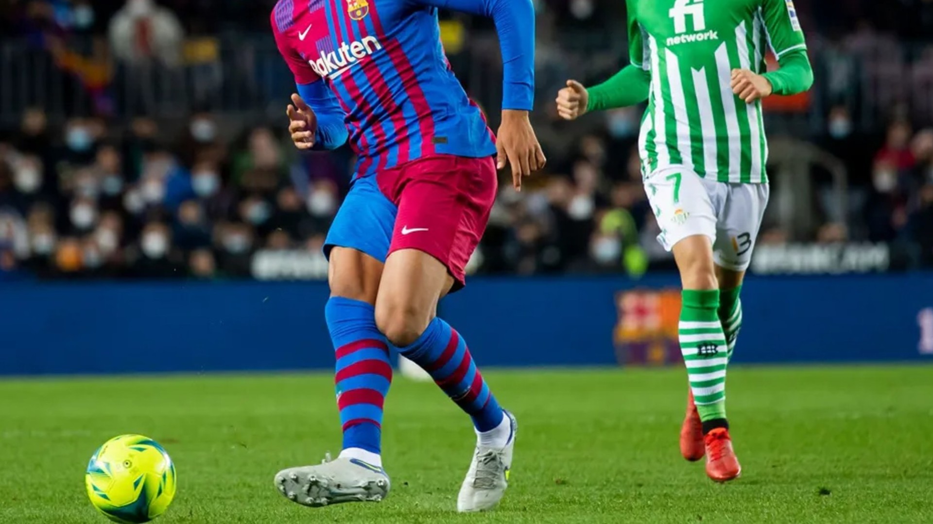 Estadístiques Barça al Benito Villamarín contra el Betis