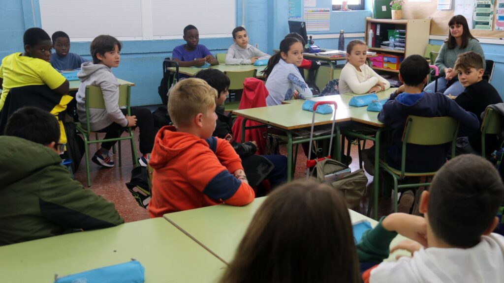 classe escola prim&agrave;ria