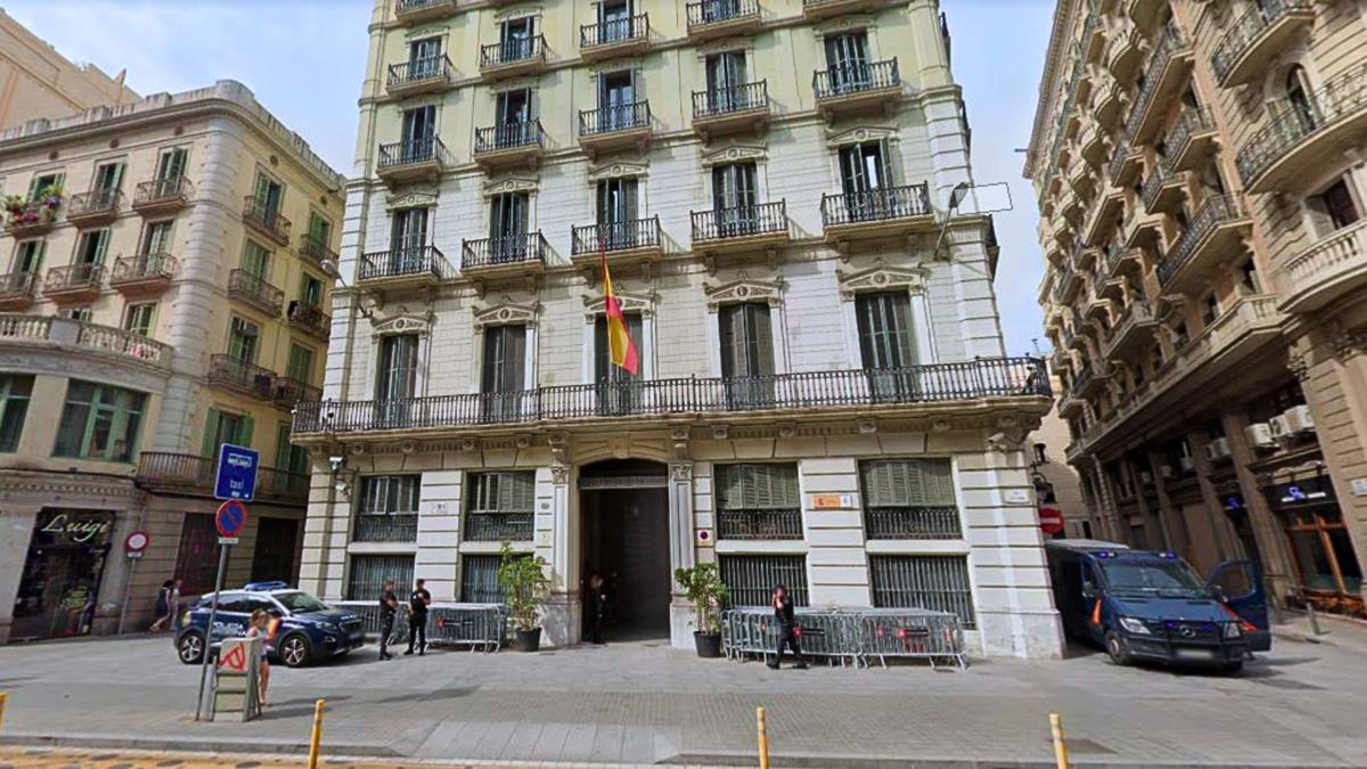 façana comissaria via laietana