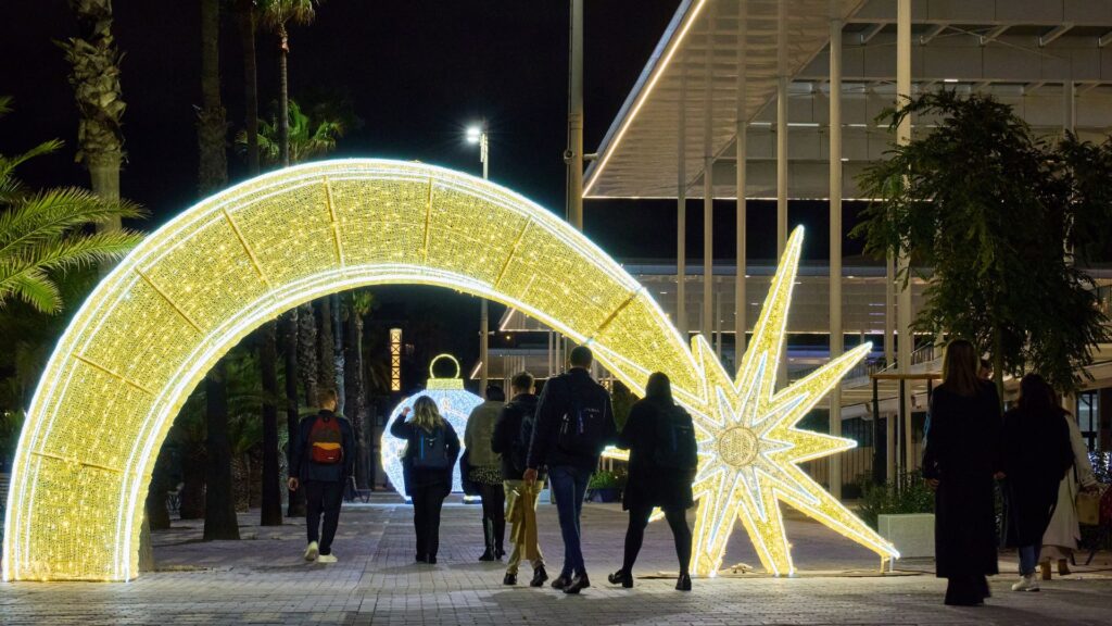 Navidad en el Puerto Olímpico