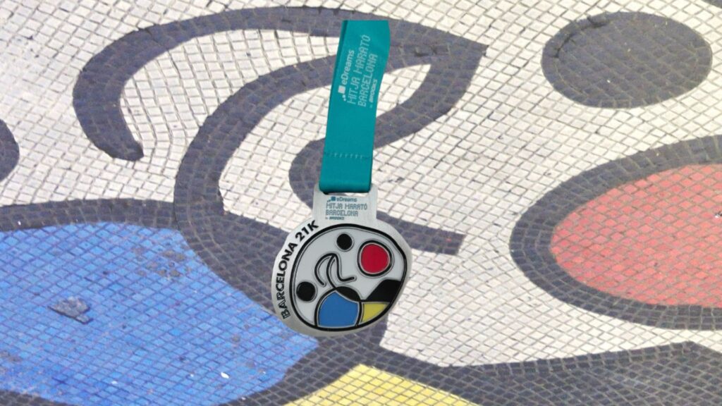 Medalla Mitja Marató de Barcelona 2025