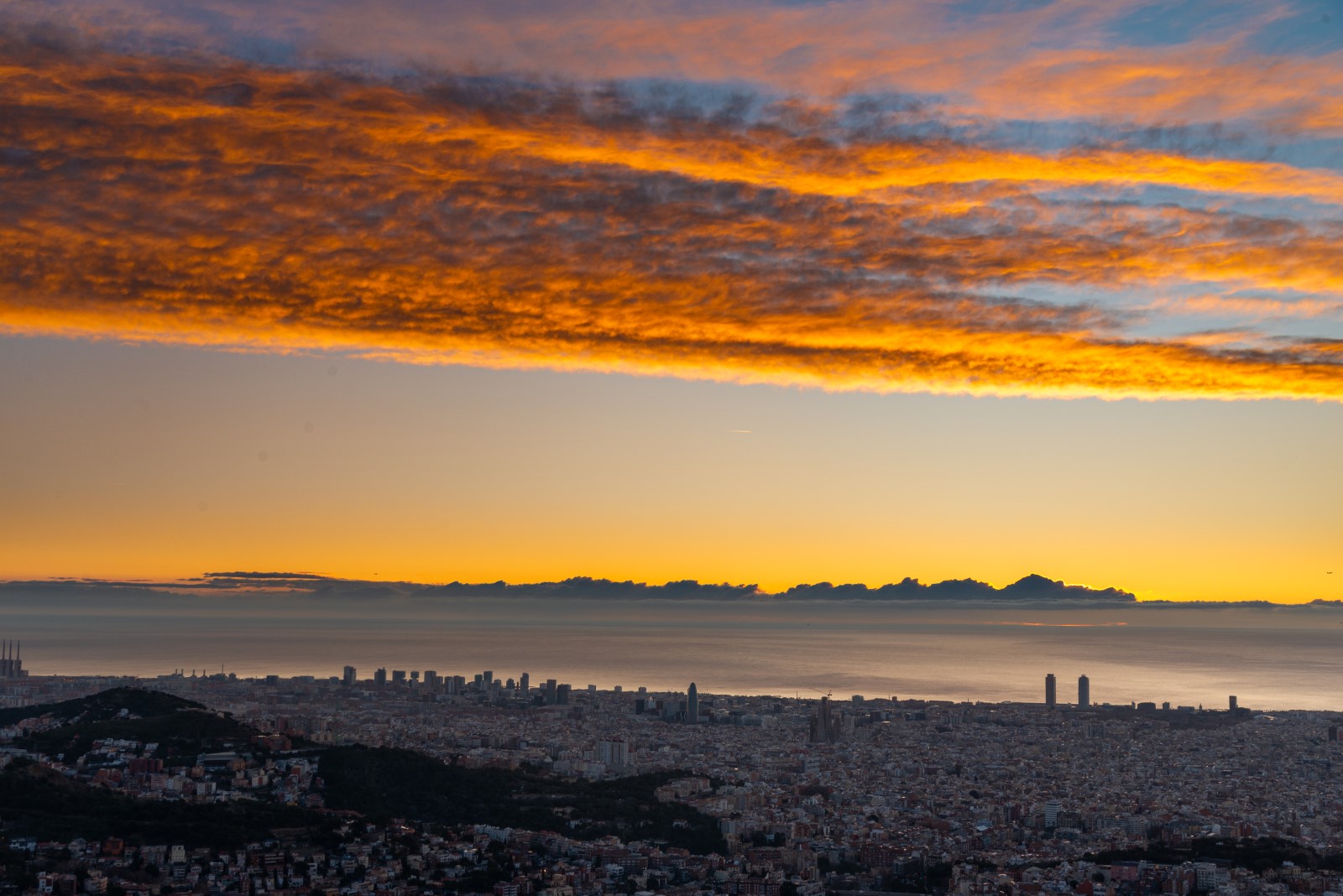 Petites dosis de fred a Barcelona abans d'un nou repunt de la temperatura tornen els 20 graus