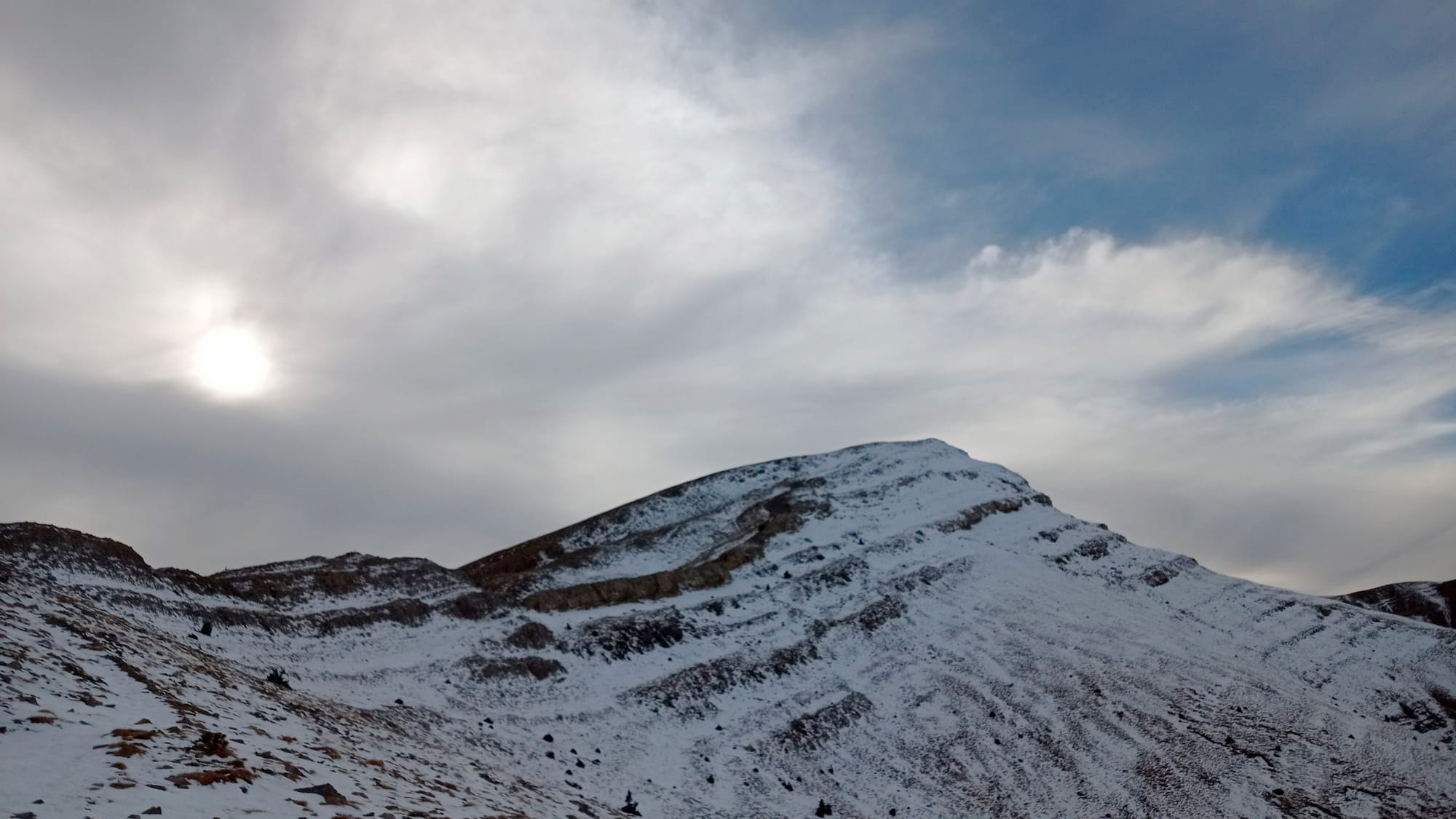 canvi temps alta muntanya pirineus vent torb 11 gener 2025