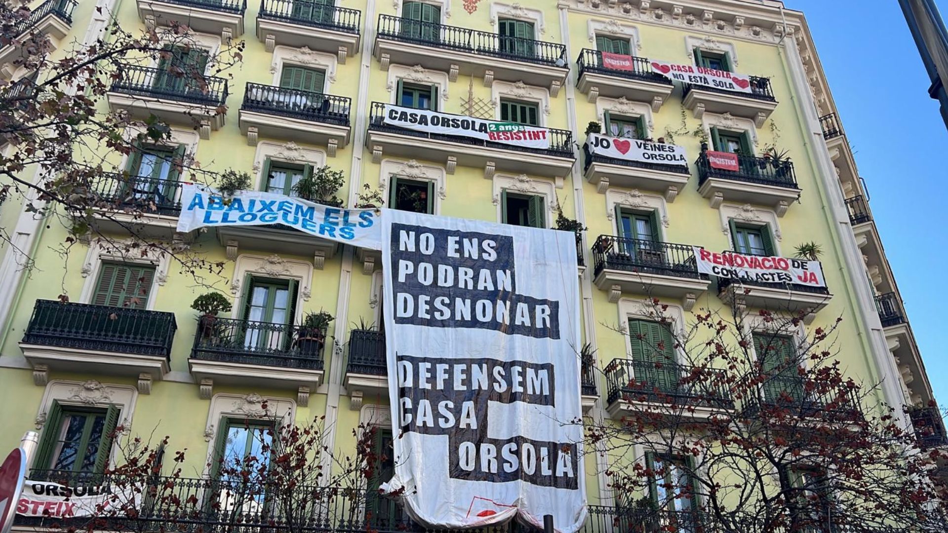 La propietat de la Casa Orsola es defensa acusant el Sindicat de Llogateres de "manipulació" | desnonaments, lloguer