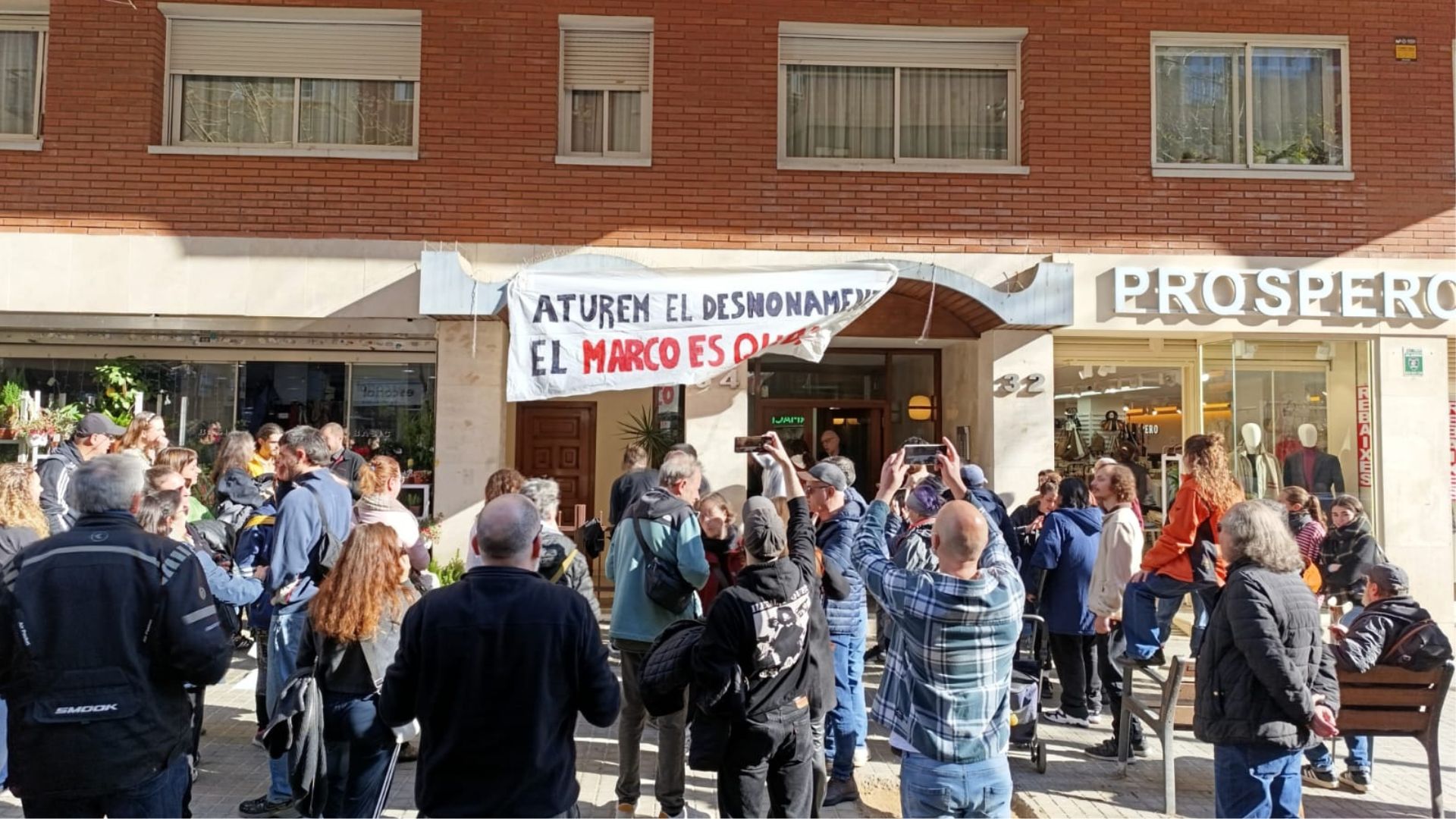 desnonament carrer escorial